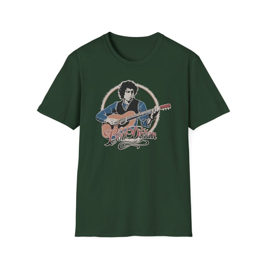 Bob Dylan Acoustic Unisex Softstyle T-Shirt