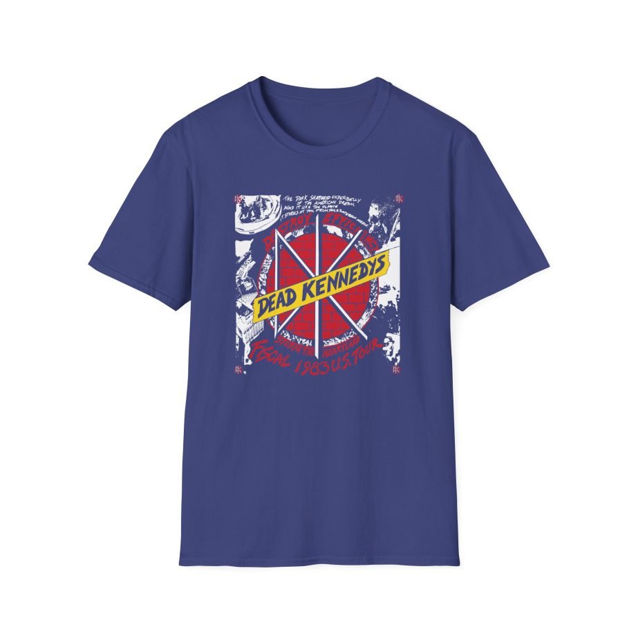 Dead Kennedys Destroy Efficiency 1983 Unisex Softstyle T-Shirt