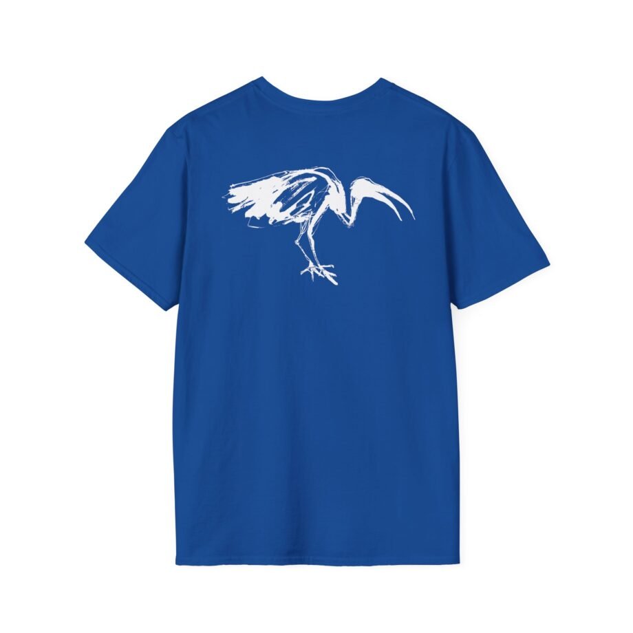 Dmas The Glow Mono Ibis Unisex Softstyle T-Shirt