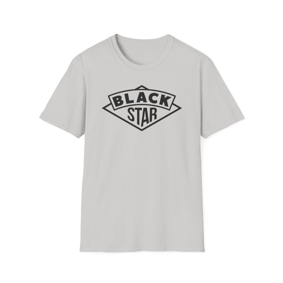 Black Star Icon Unisex Softstyle T-Shirt
