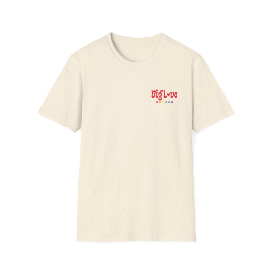 Erin Caldwell Pride BIG LOVE Unisex Softstyle T-Shirt