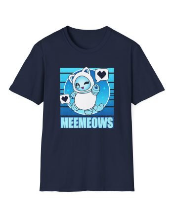 Aphmau Robot Cat Unisex Softstyle T-Shirt