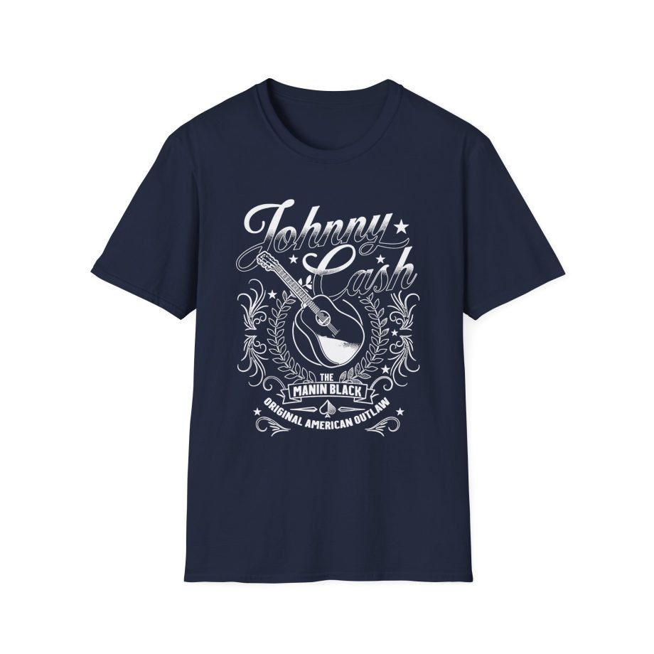 Johnny Cash Man in Black Guitar unisex t-shirt