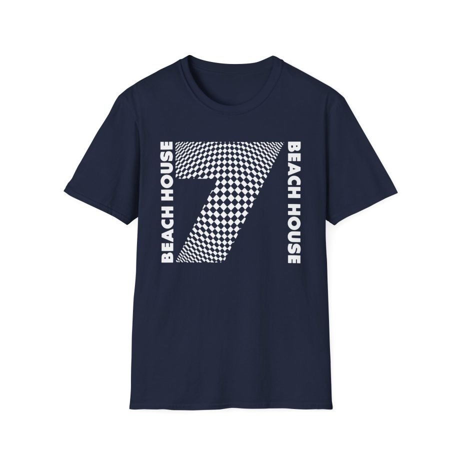 Beach House 7 Op Art Unisex Softstyle T-Shirt