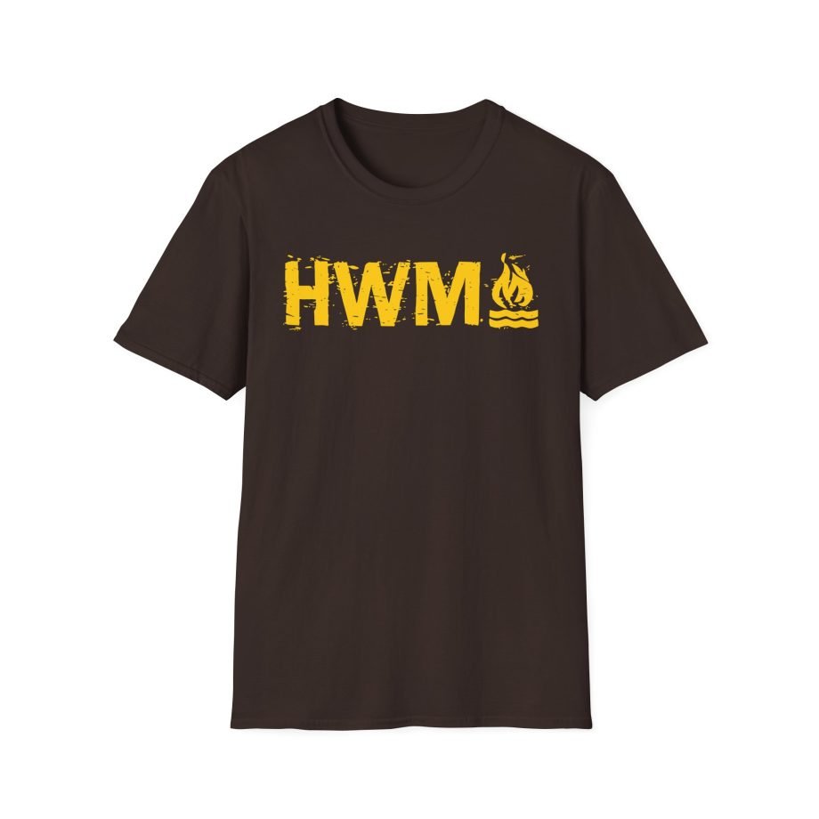 Hot Water Music OG Letter Unisex Softstyle T-Shirt