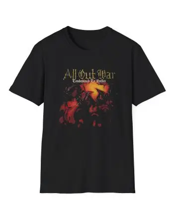All Out War Condemned to Suffer Unisex Softstyle T-Shirt