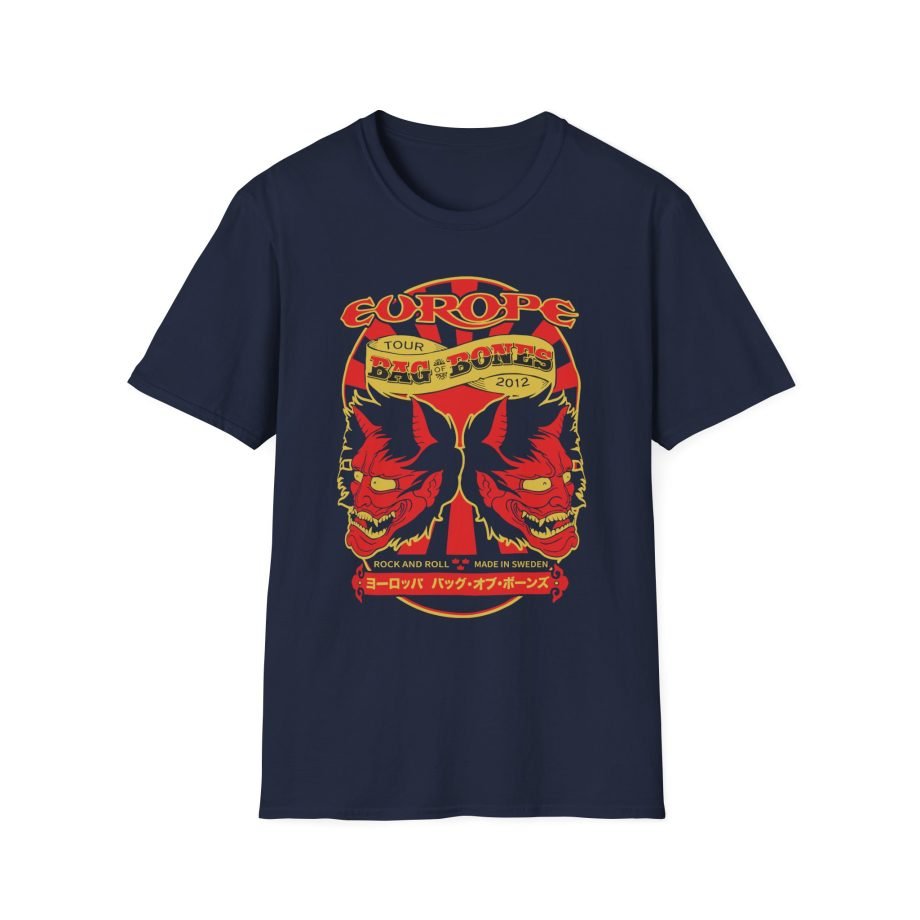Europe Demon Head Unisex Softstyle T-Shirt