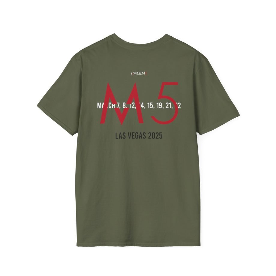 Adam Levine M5LV Distressed Unisex Softstyle T-Shirt