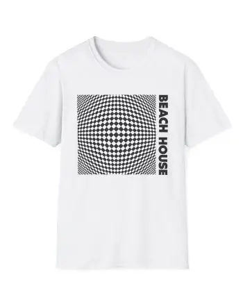 Beach House 7 Op Art Unisex Softstyle T-Shirt