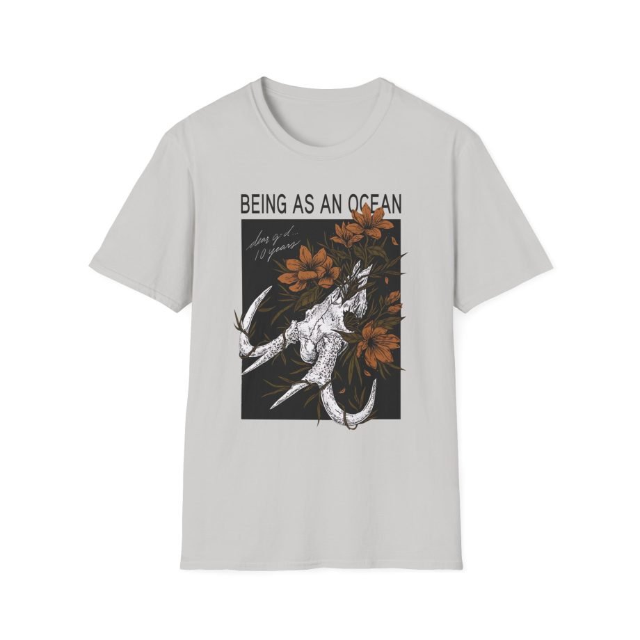 Being as an Ocean Deer Skull Unisex Softstyle T-Shirt
