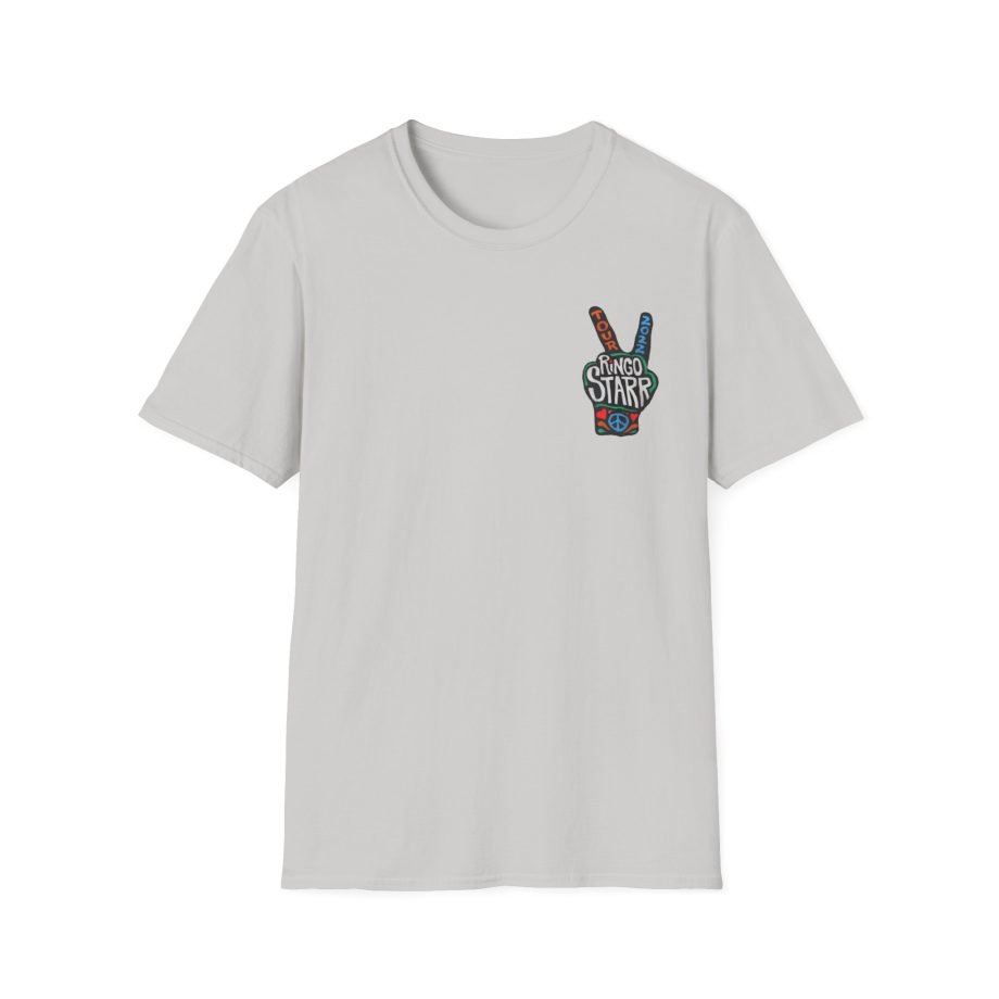Ringo Starr Peace Illustration Unisex Softstyle T-Shirt