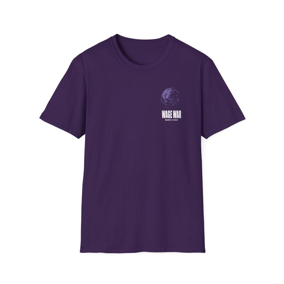 Wage War Barbed Wire Globe Unisex Softstyle T-Shirt