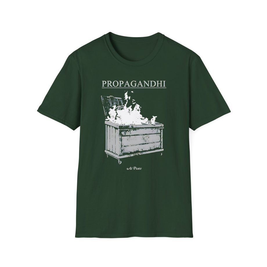 Propagandhi Dumpster Fire Unisex Softstyle T-Shirt