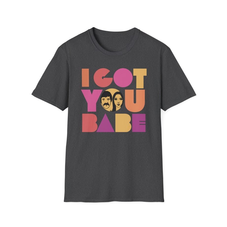 Sonny & Cher I Got You Babe Unisex Softstyle T-Shirt