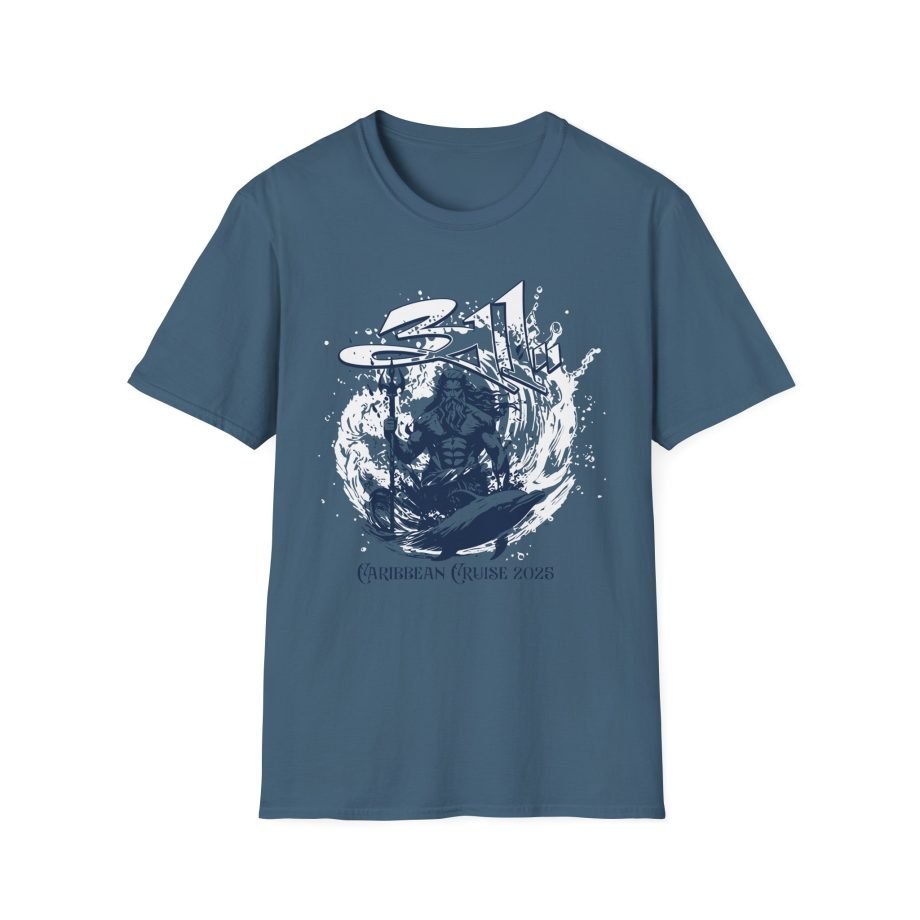 311 Caribbean Cruise 2025 Poseidon Unisex Softstyle T-Shirt