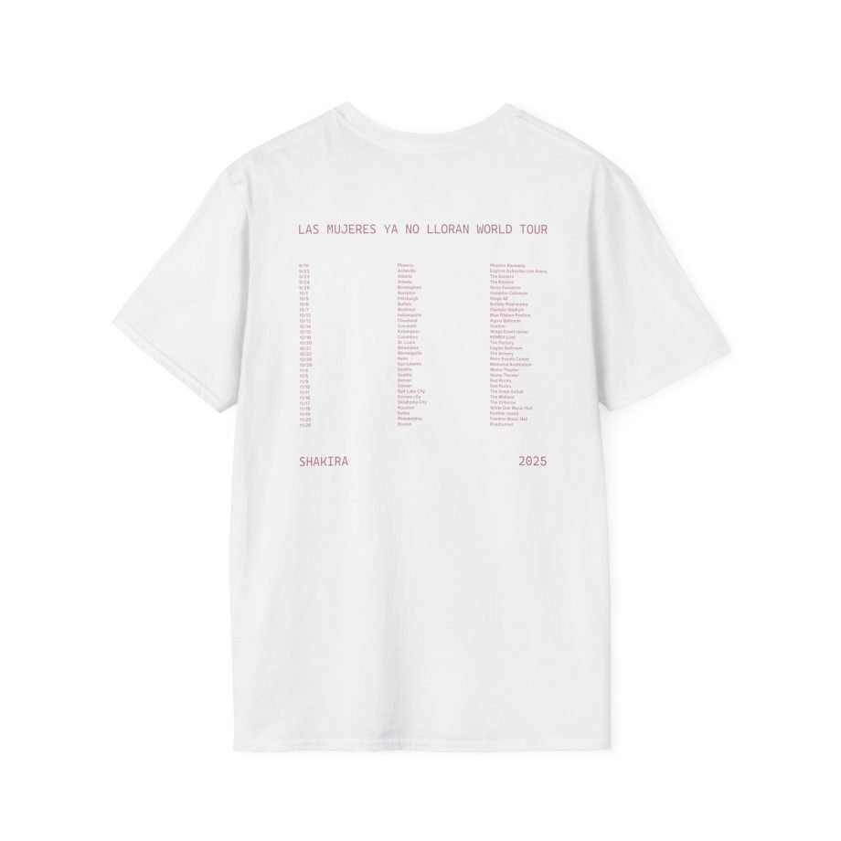 Shakira LMYNL World Tour Unisex Softstyle T-Shirt
