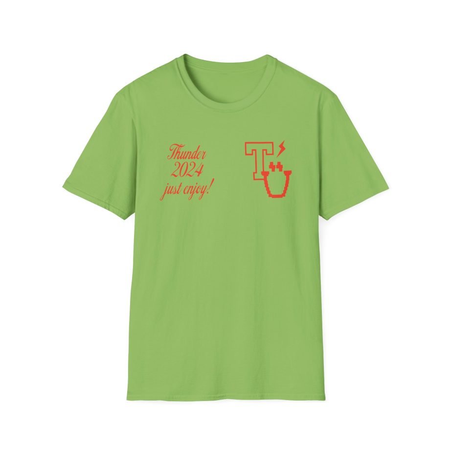 Ateez Thunder Pigment Unisex Softstyle T-Shirt