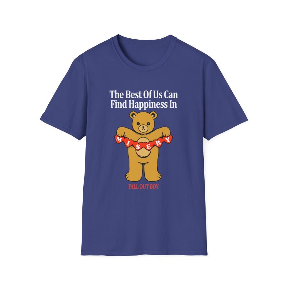 Fall Out Boy Misery Teddy Unisex Softstyle T-Shirt