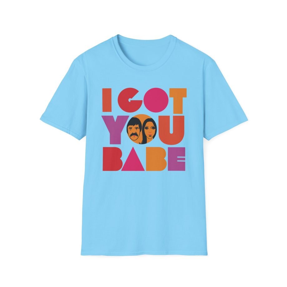 Sonny and Cher I Got You Babe Unisex Softstyle T-Shirt