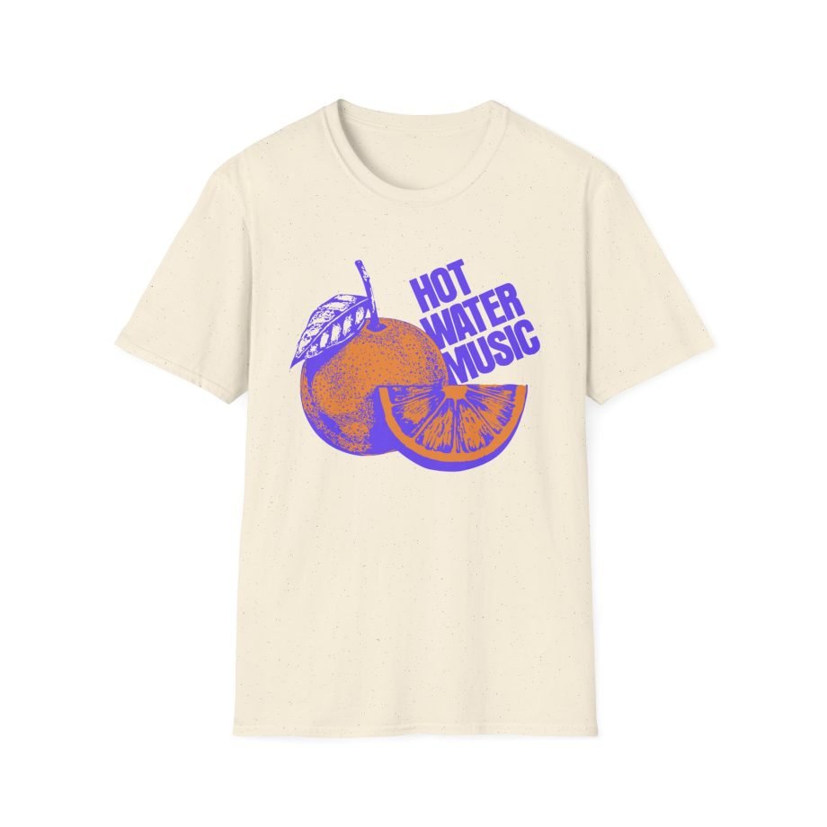 Hot Water Music Florida Orange Unisex Softstyle T-Shirt