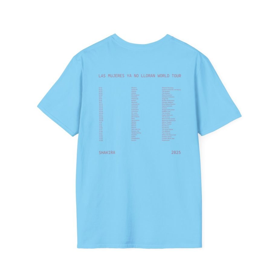 Shakira LMYNL World Tour Unisex Softstyle T-Shirt