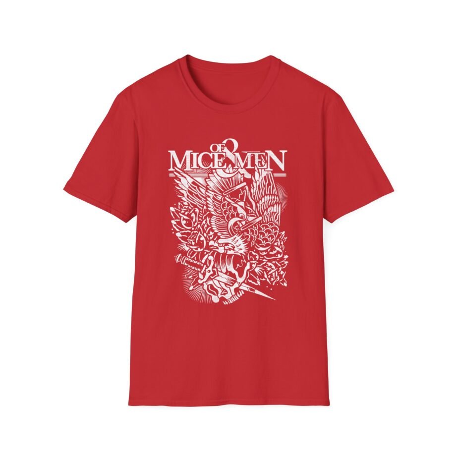 Of Mice and Men Throwback Eagle Unisex Softstyle T-Shirt