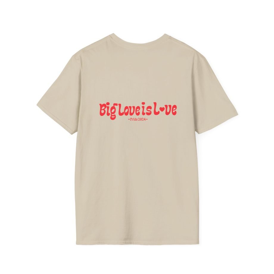Erin Caldwell Pride BIG LOVE Unisex Softstyle T-Shirt