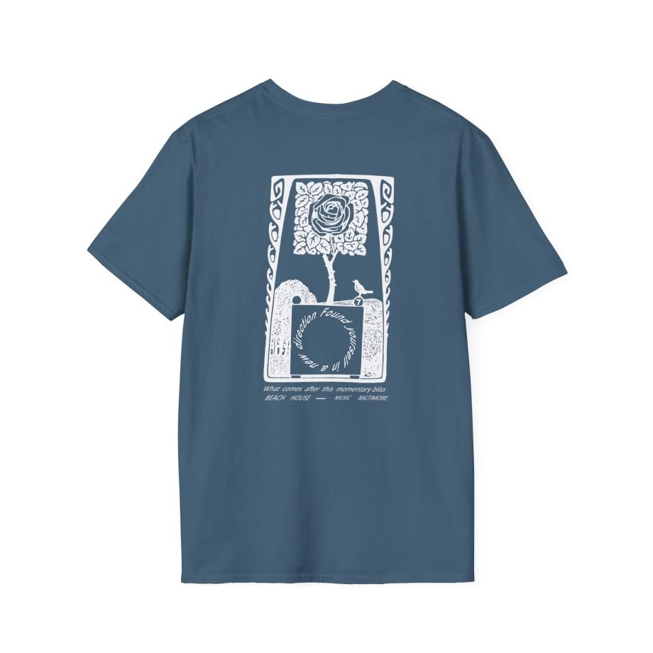 Beach House rose Unisex Softstyle T-Shirt