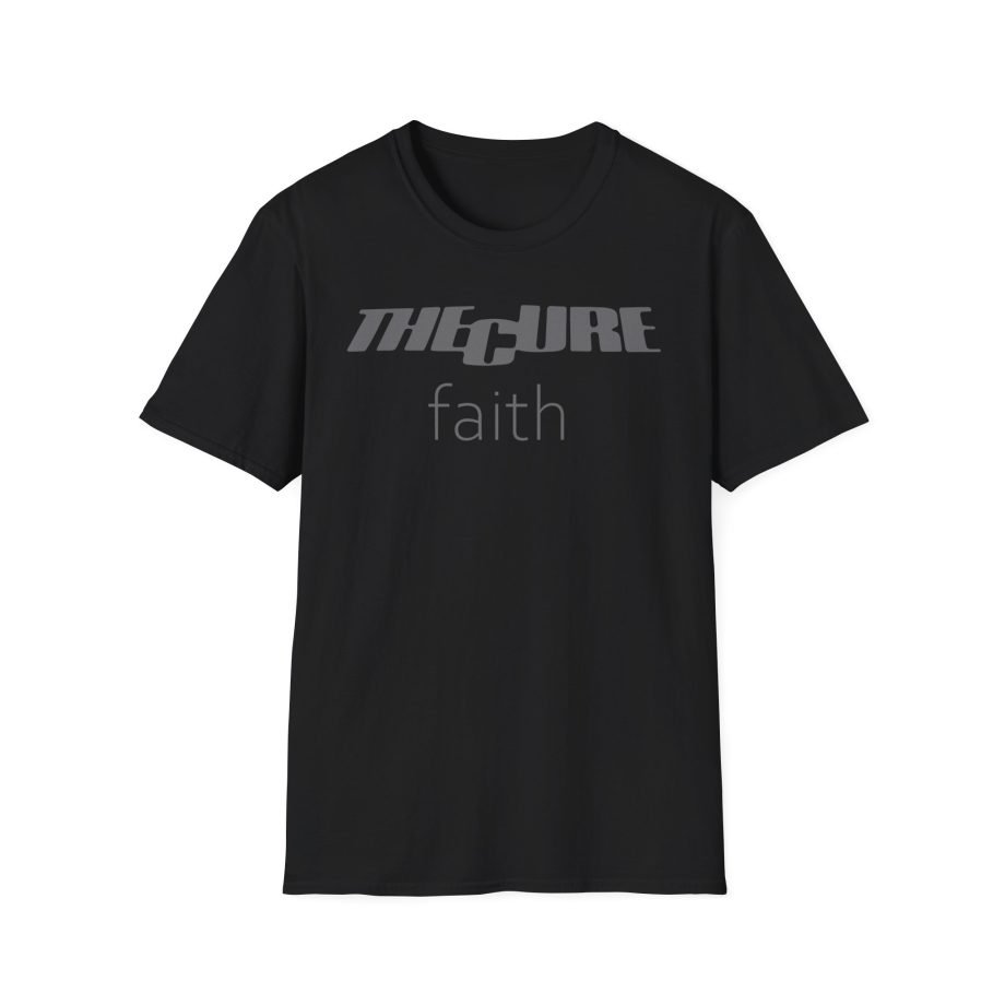 The Cure Faith Logo Unisex Softstyle T-Shirt