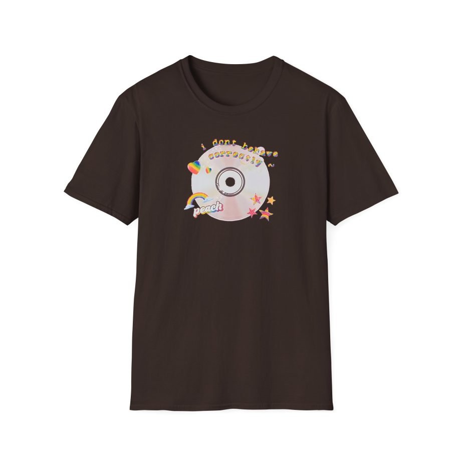 Peach Prc Fairy I Don't Behave Correctly Unisex Softstyle T-Shirt