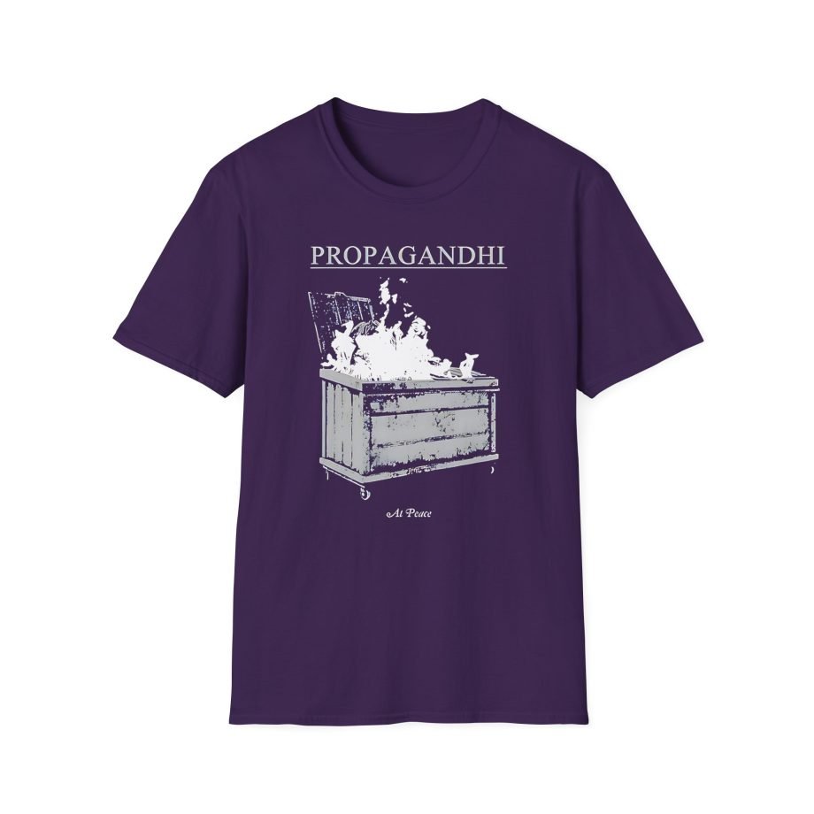 Propagandhi Dumpster Fire Unisex Softstyle T-Shirt