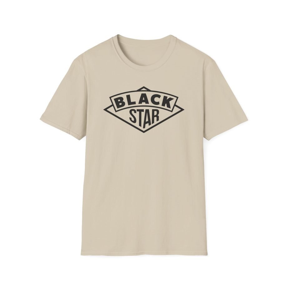 Black Star Icon Unisex Softstyle T-Shirt