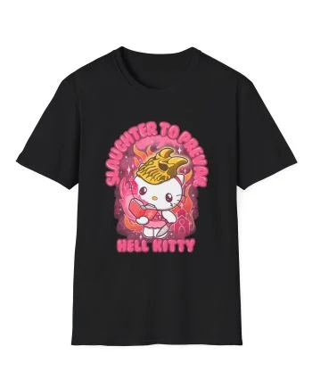 First Blood Slaughter to Prevail Hell Kitty Unisex Softstyle T-Shirt