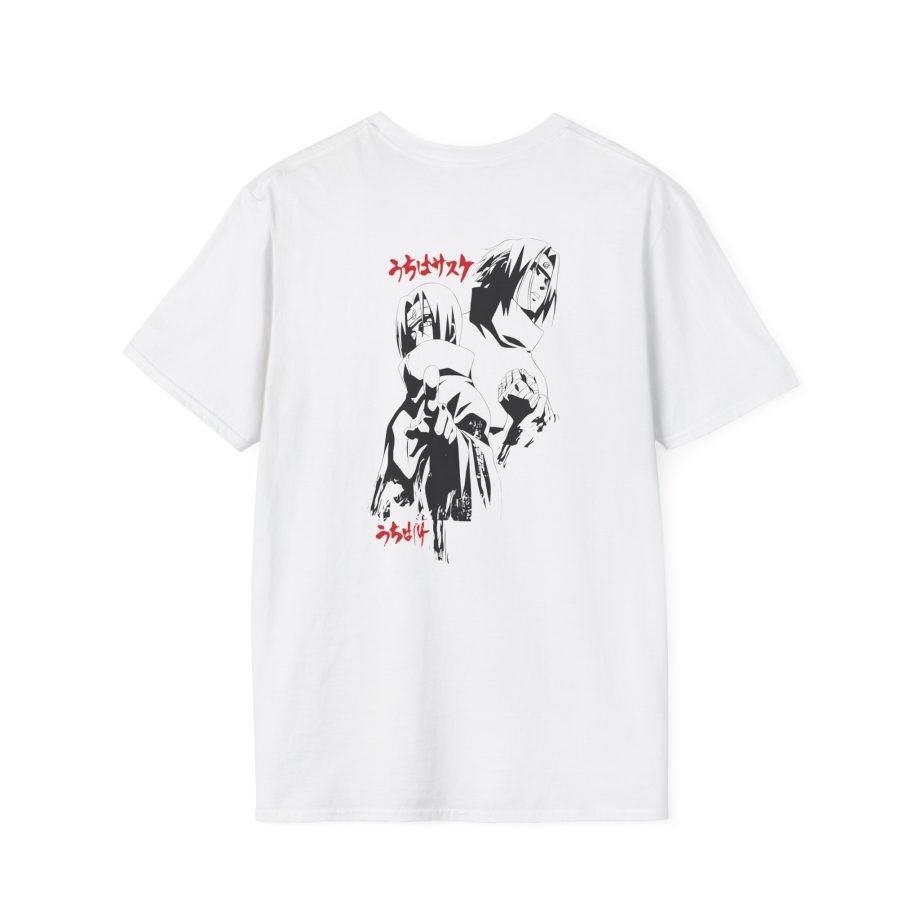 Naruto Sasuke & Itachi Unisex Softstyle T-Shirt