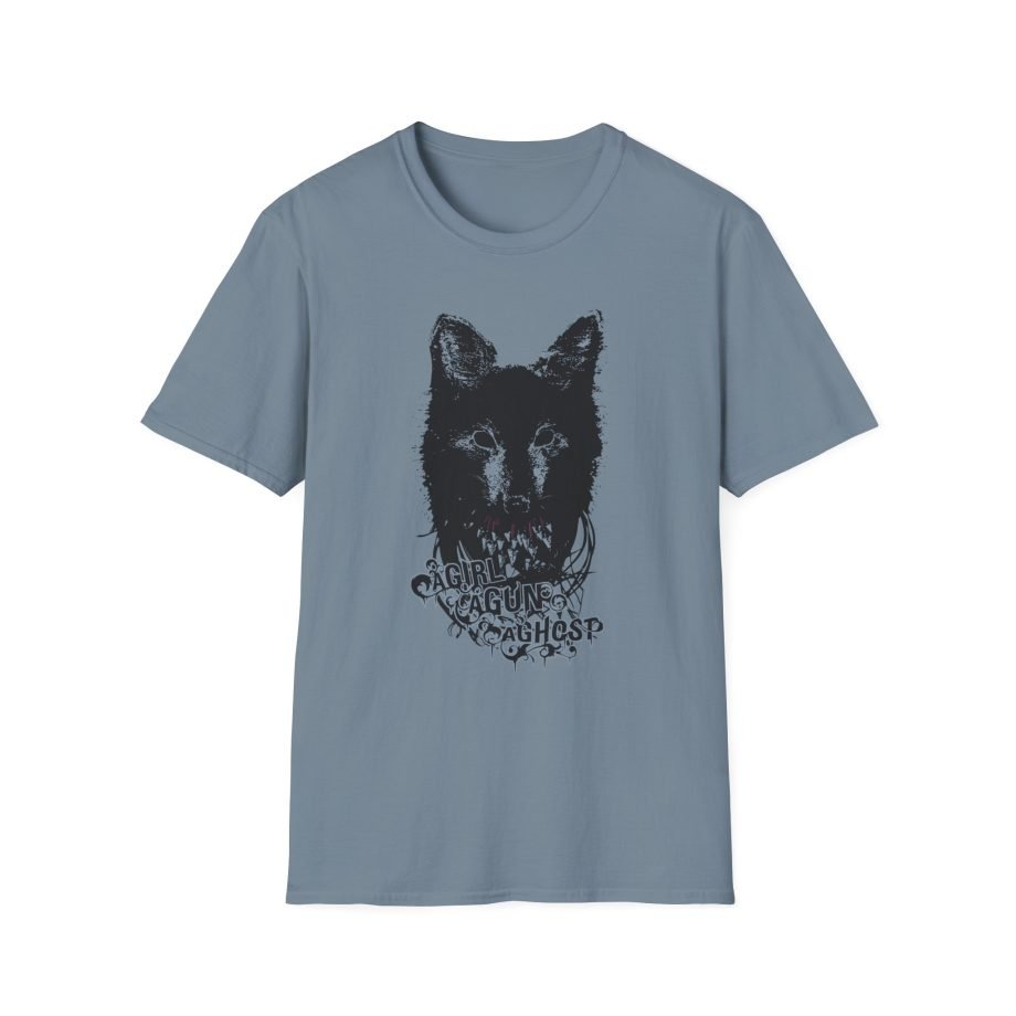 A Girl A Gun A Ghost Unisex Softstyle T-Shirt