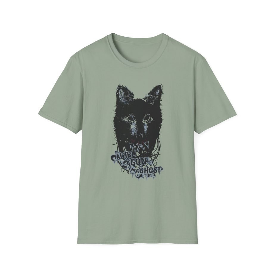 A Girl A Gun A Ghost Unisex Softstyle T-Shirt