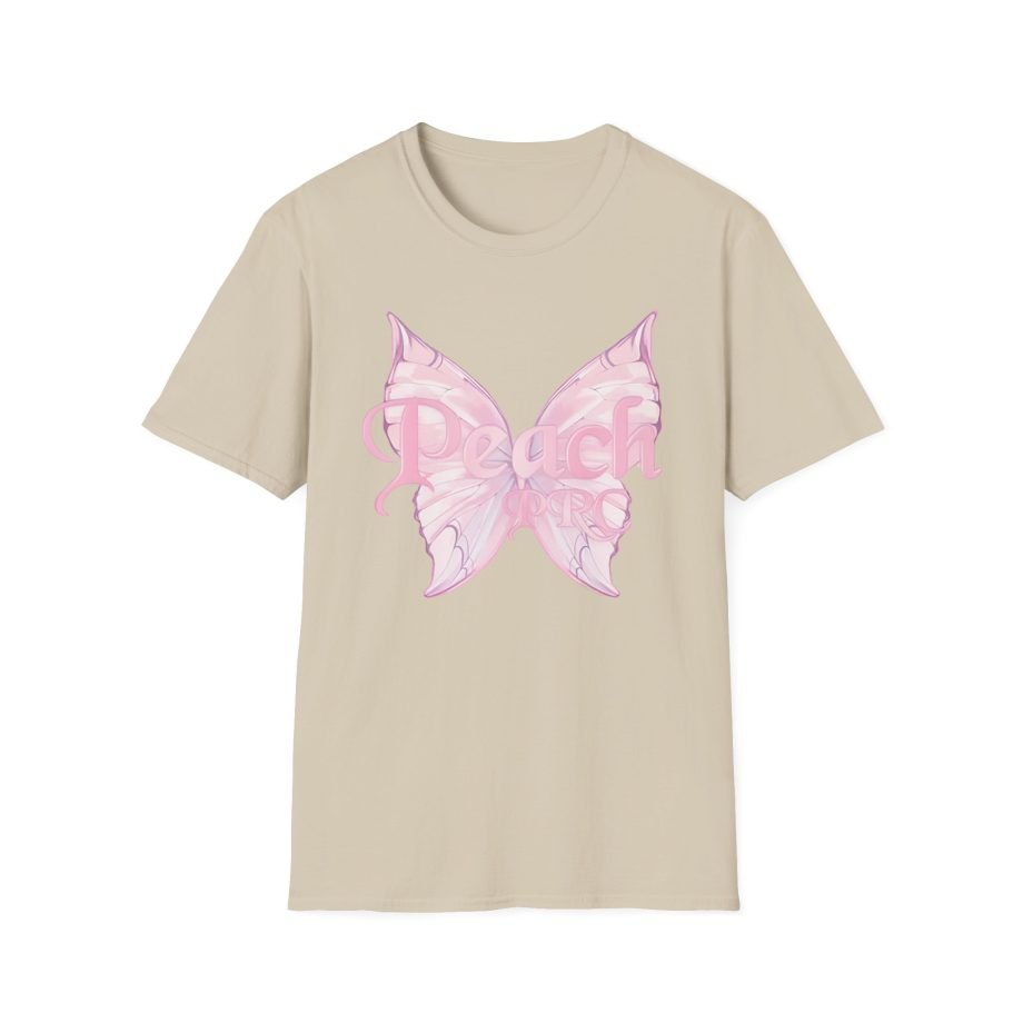 Peach Prc Butterfly Unisex Softstyle T-Shirt