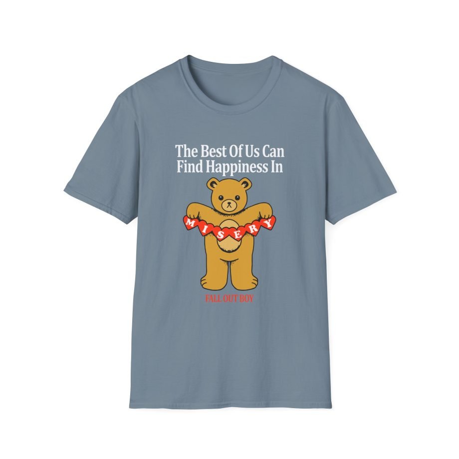Fall Out Boy Misery Teddy Unisex Softstyle T-Shirt