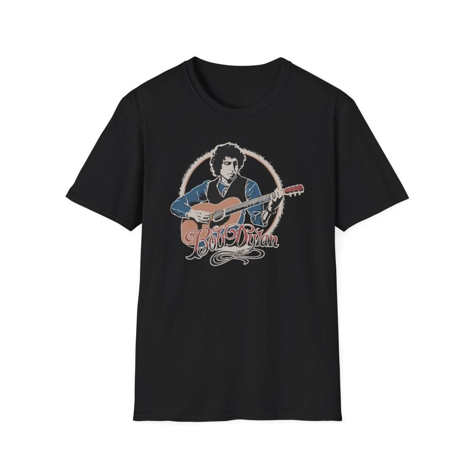 Bob Dylan Acoustic Unisex Softstyle T-Shirt