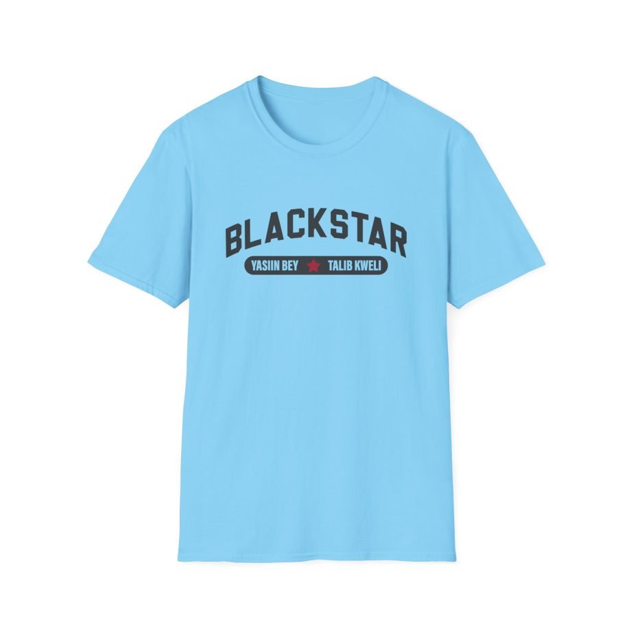 Black Star Varsity Unisex Softstyle T-Shirt