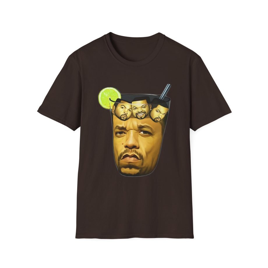 Ice Cube In Iced Tea Unisex Softstyle T-Shirt