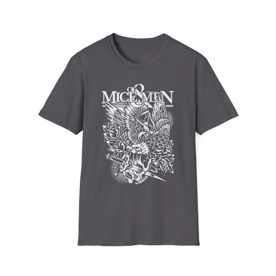 Of Mice and Men Throwback Eagle Unisex Softstyle T-Shirt