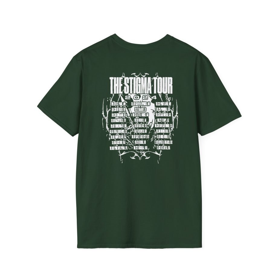Wage War Tie Dye Stigma Tour Unisex Softstyle T-Shirt
