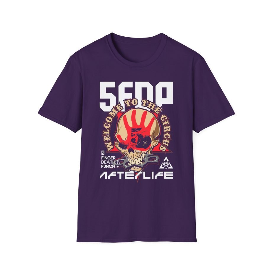 Five Finger Death Punch Welcome to the Circus Unisex Softstyle T-Shirt