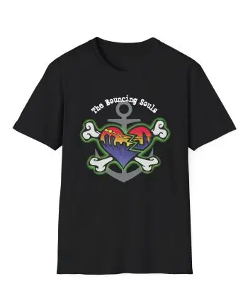 The Bouncing Souls Skyline Heart Unisex Softstyle T-Shirt