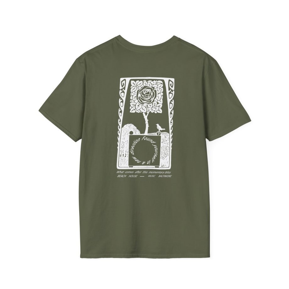 Beach House rose Unisex Softstyle T-Shirt