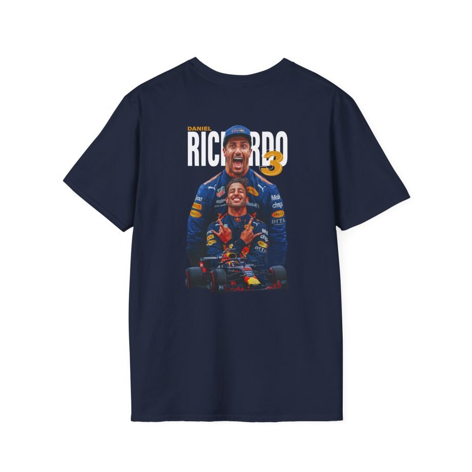 F1 Daniel Ricciardo DR3 Unisex Softstyle T-Shirt