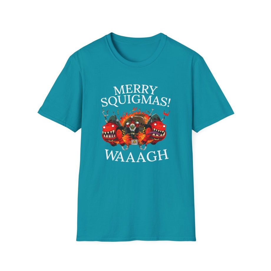 Warhammer Gobbo Merry Squigmas Unisex Softstyle T-Shirt