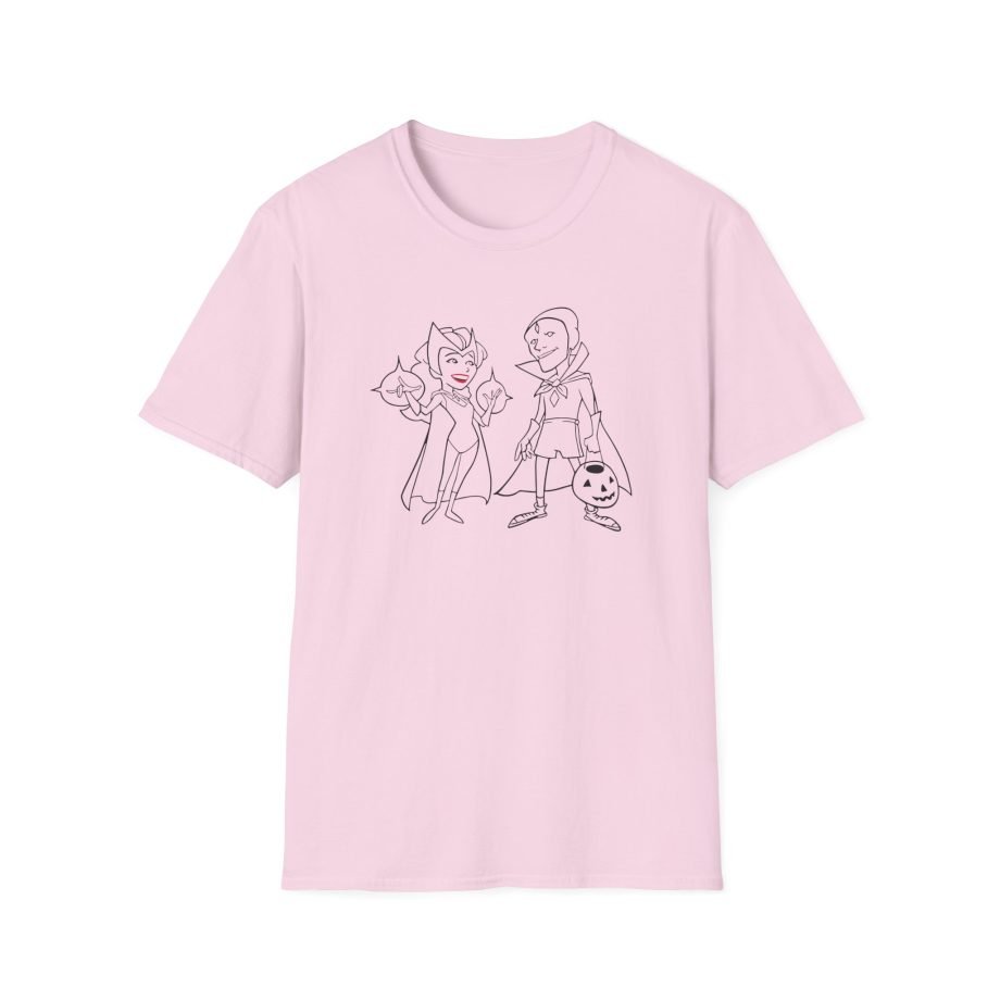 Marvel Wandavision Simple Ink Unisex Softstyle T-Shirt