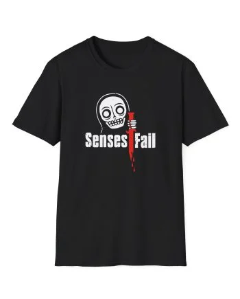Senses Fail Knife Unisex Softstyle T-Shirt